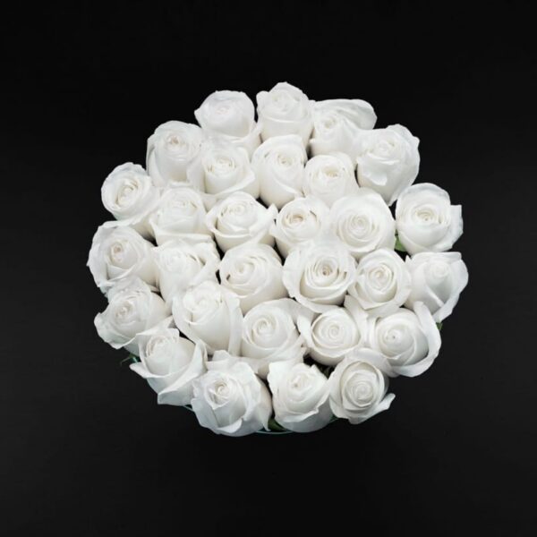 Tiffany White Roses